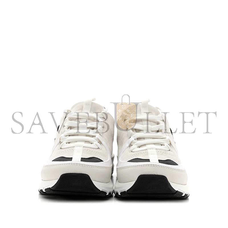 CHANEL SUEDE CALFSKIN CC SNEAKERS G47011